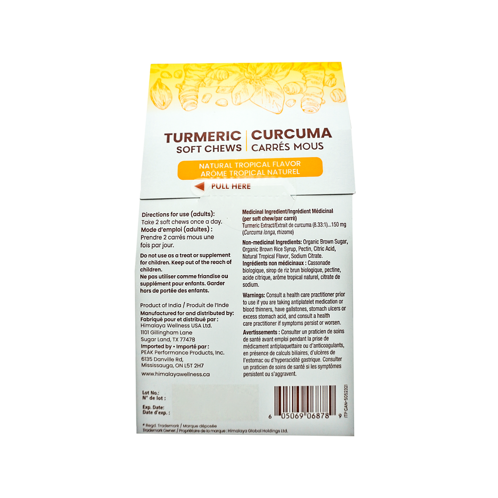 Tropical Flavoured Turmeric Soft Chews