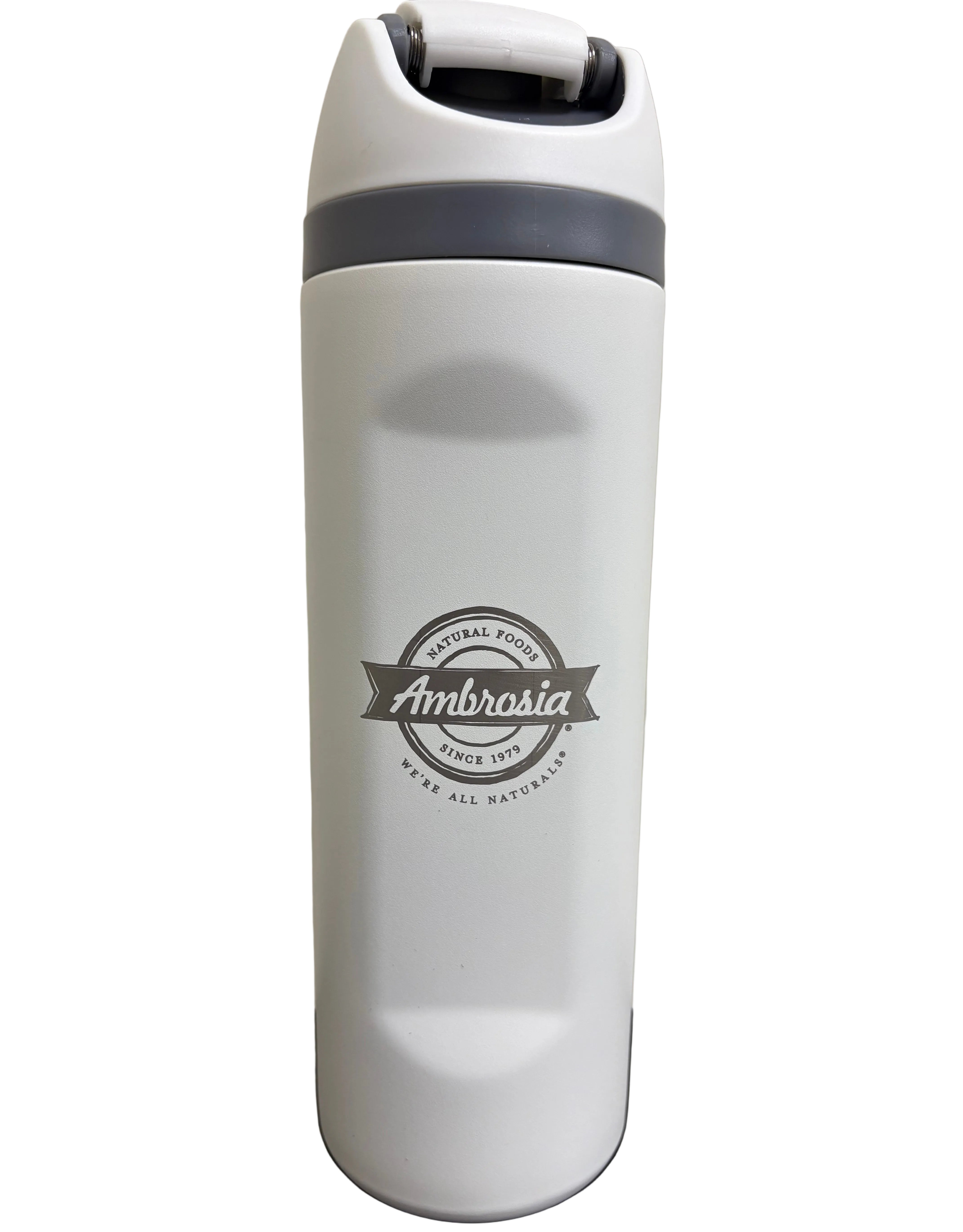 Ambrosia White Stainless Steel Koala Bottle