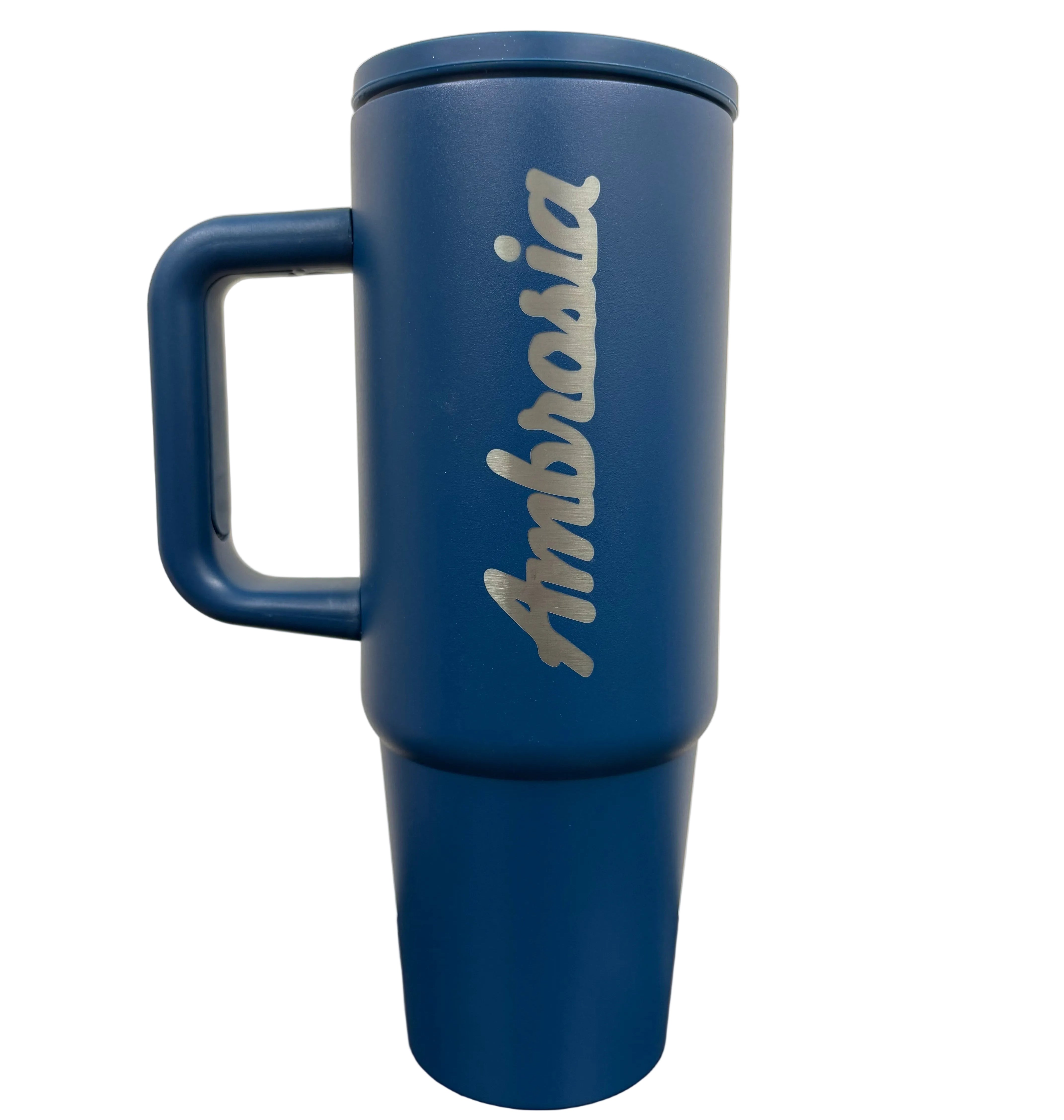 Ambrosia Blue Stainless Steel Insulated Tumbler