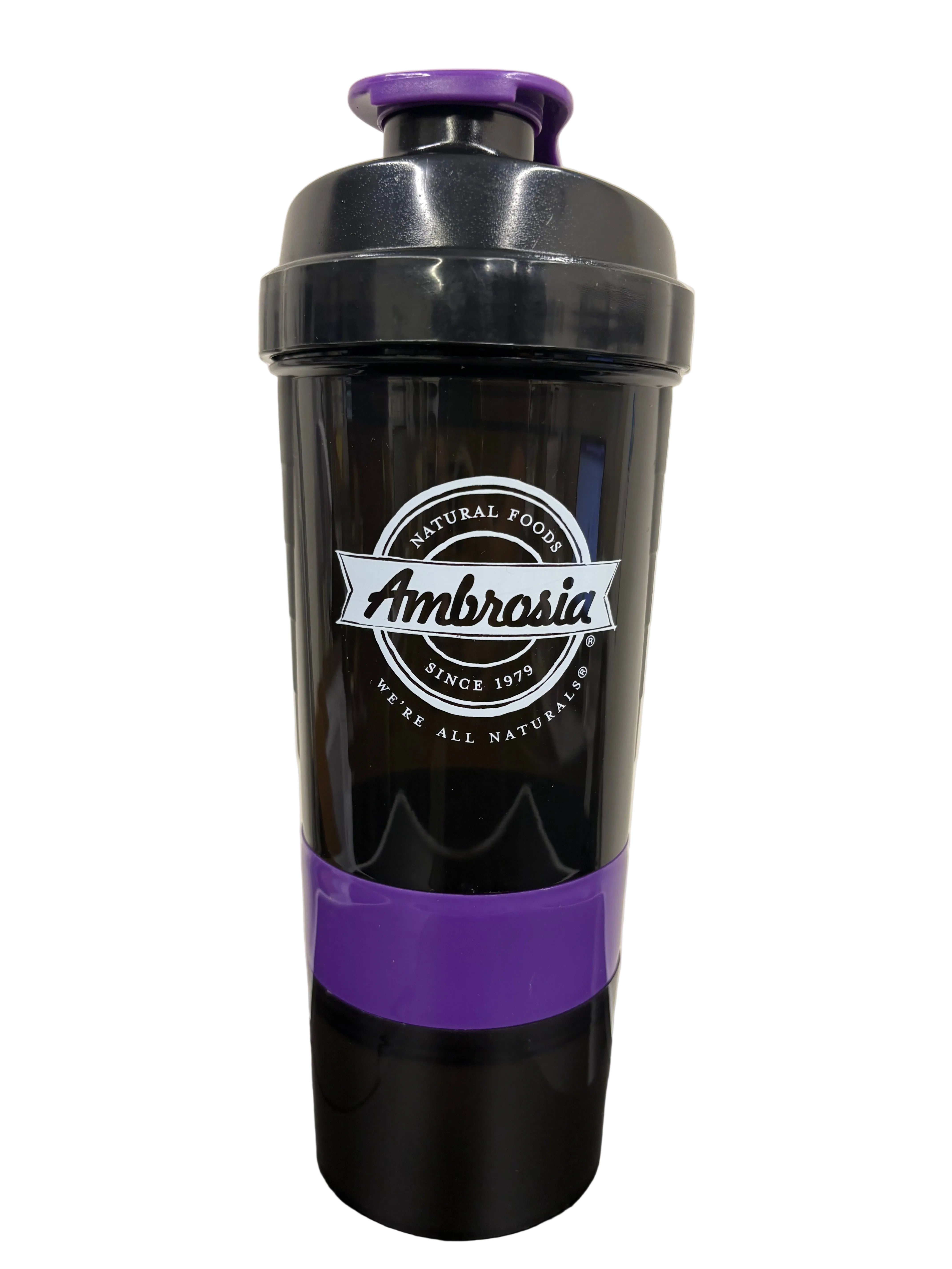 Ambrosia Plastic Shaker With Compartment