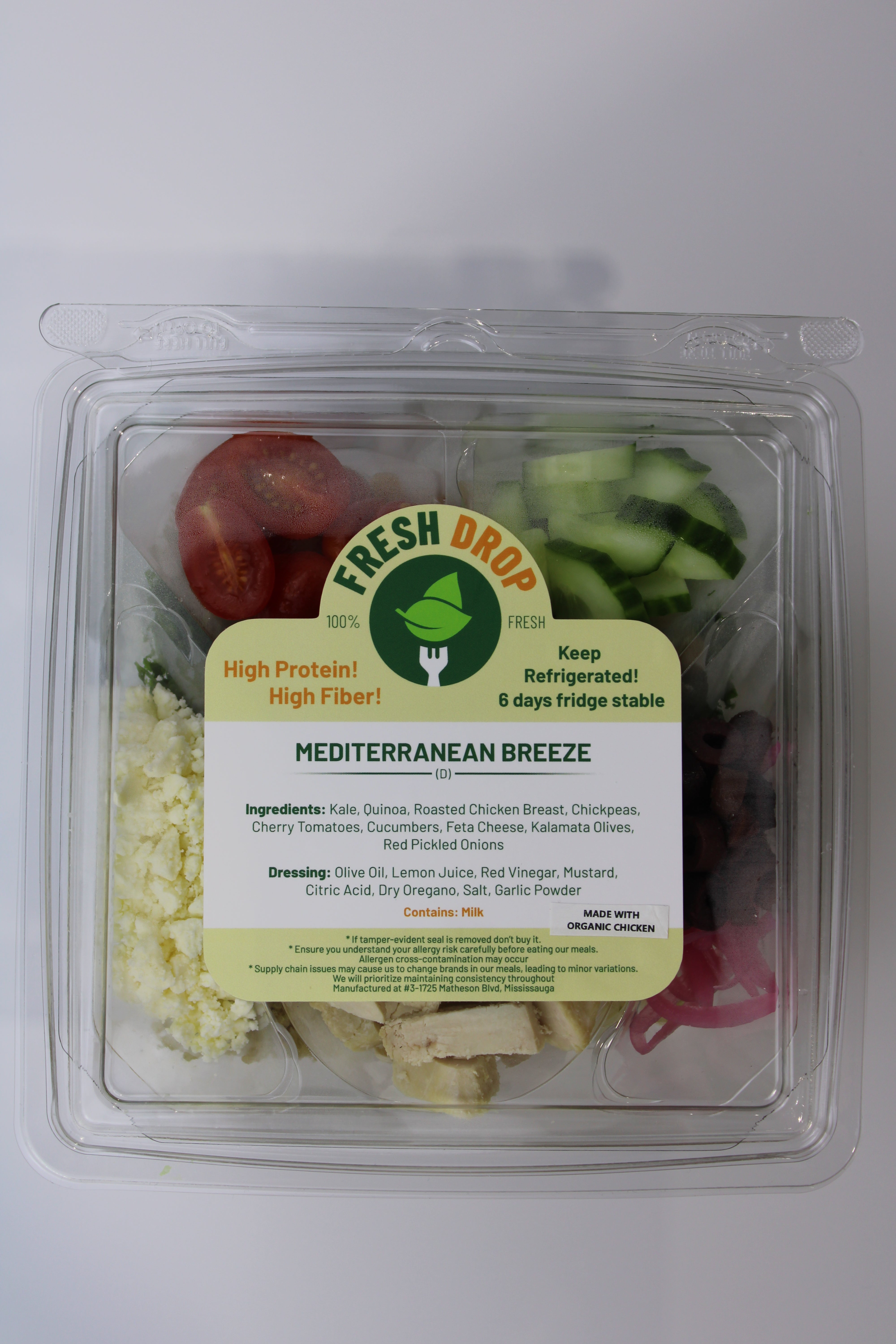 Fresh Drop Mediterranean Breeze Salad