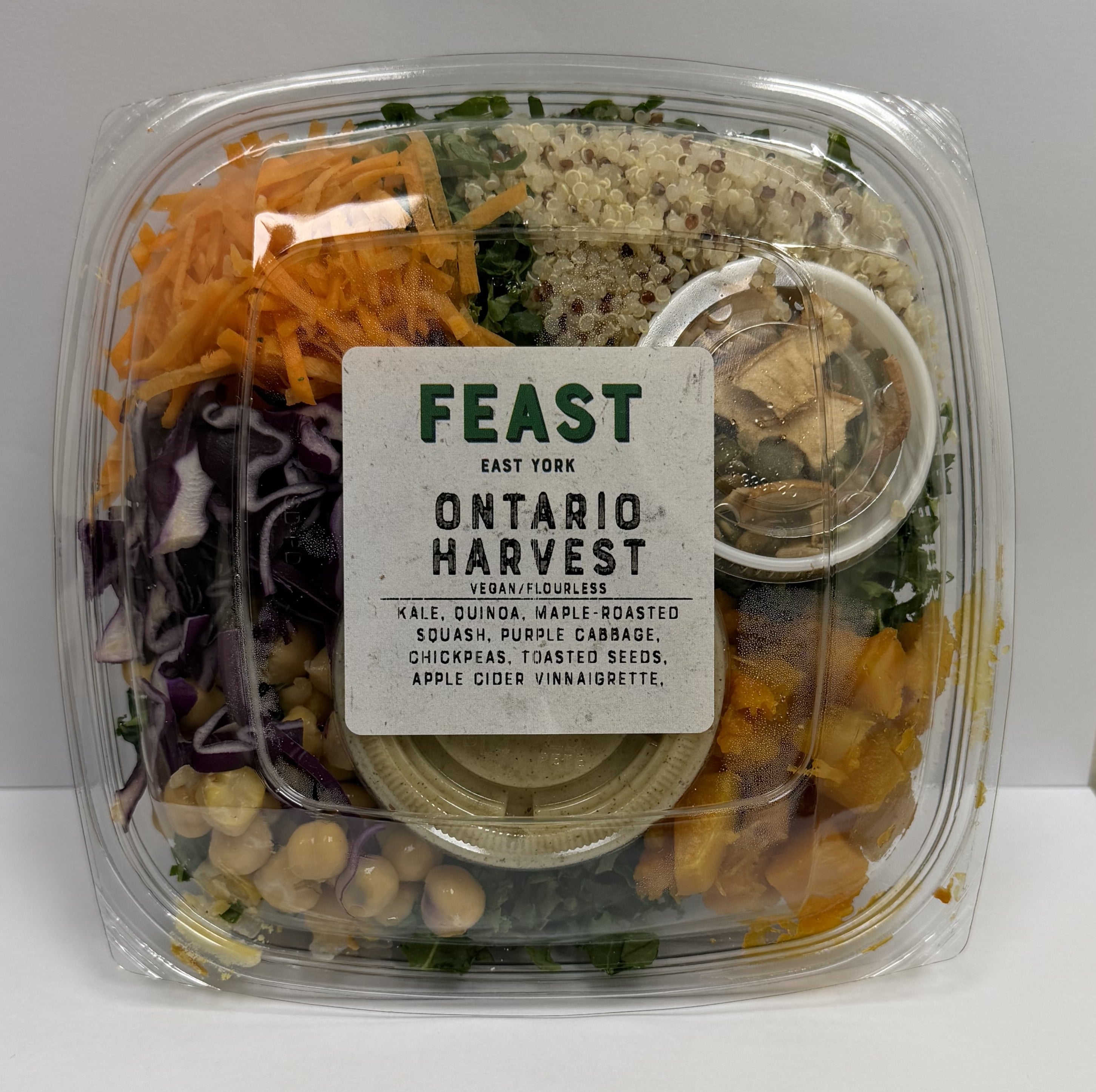Vegan Ontario Harvest Salad