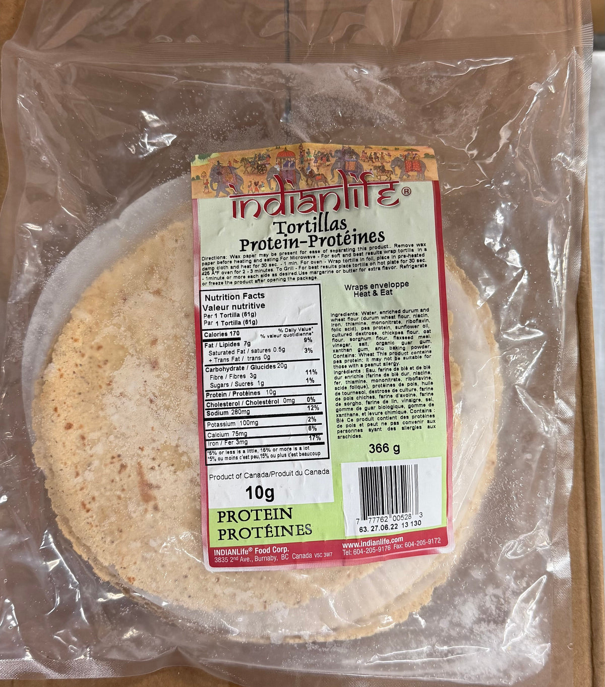 Protein Tortillas
