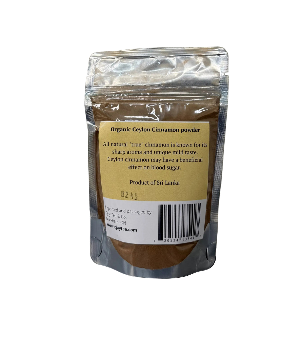Cjay Organic Ceylon Cinnamon Powder