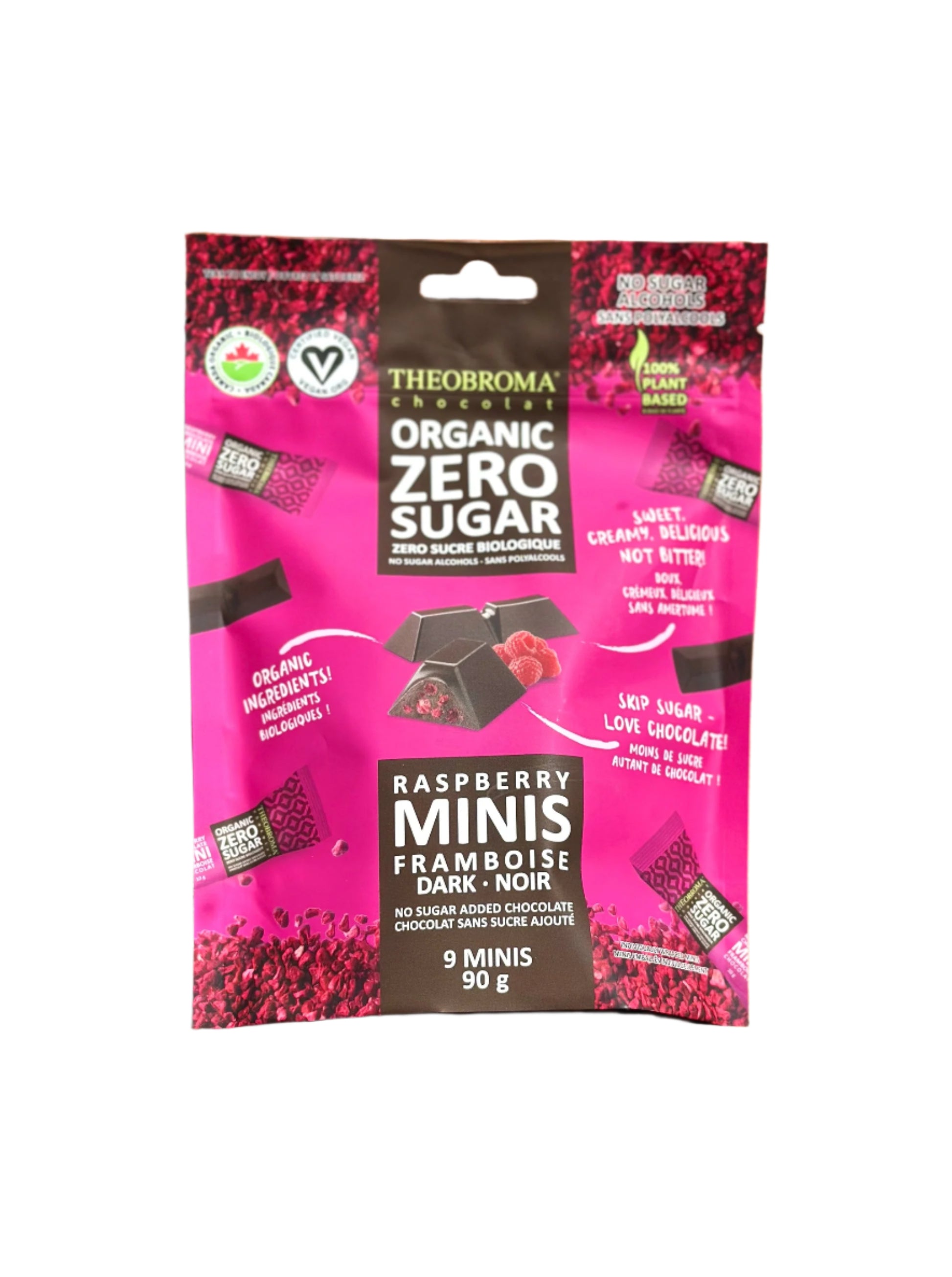 Organic Zero Sugar Raspberry Minis