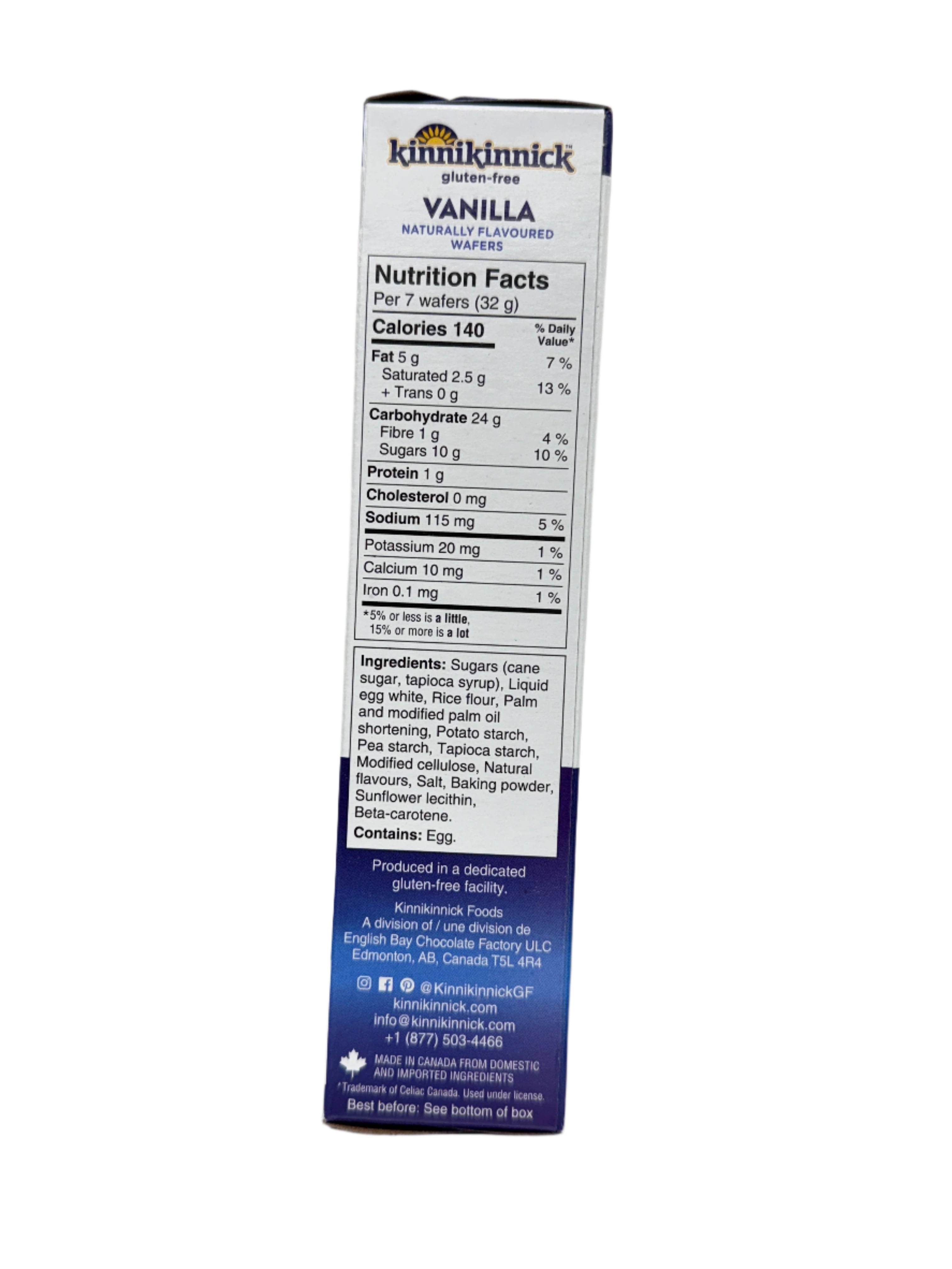 Gluten Free Vanilla Wafers