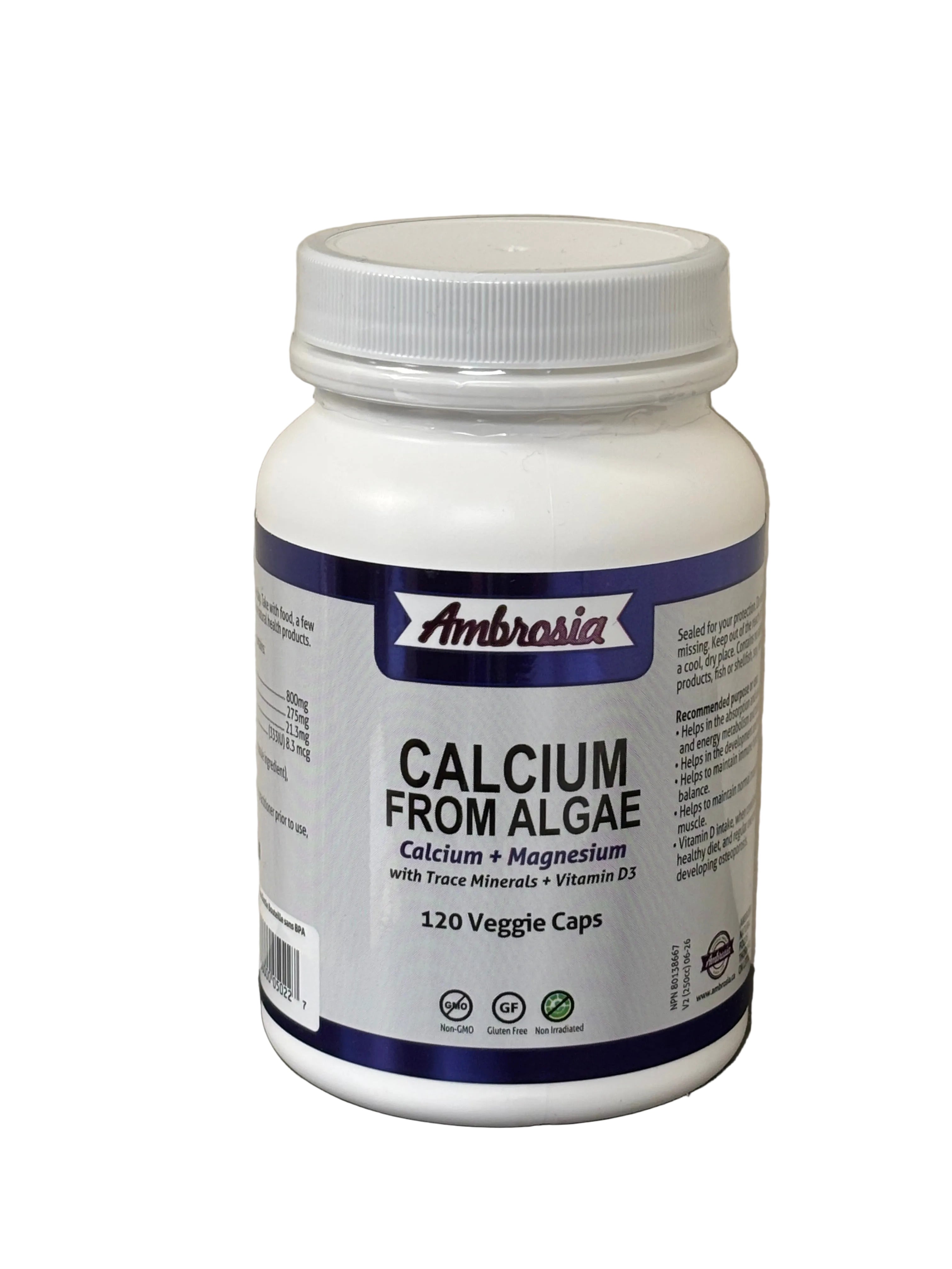 Ambrosia Calcium from Algae