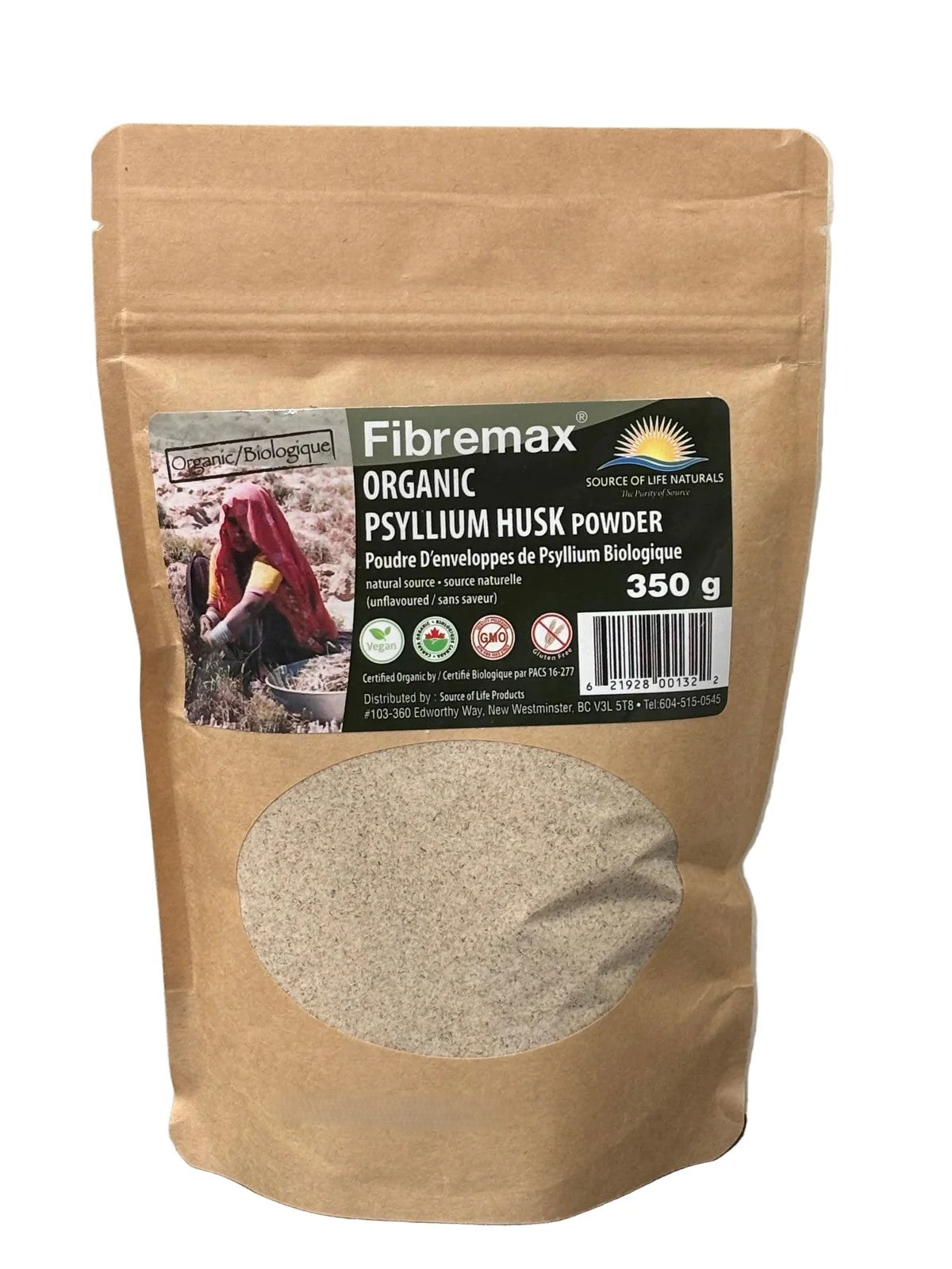 Source Of Life Fibremax Organic Psyllium Husk Powder