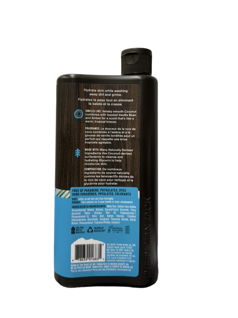 Coconut + Vanilla Body Wash