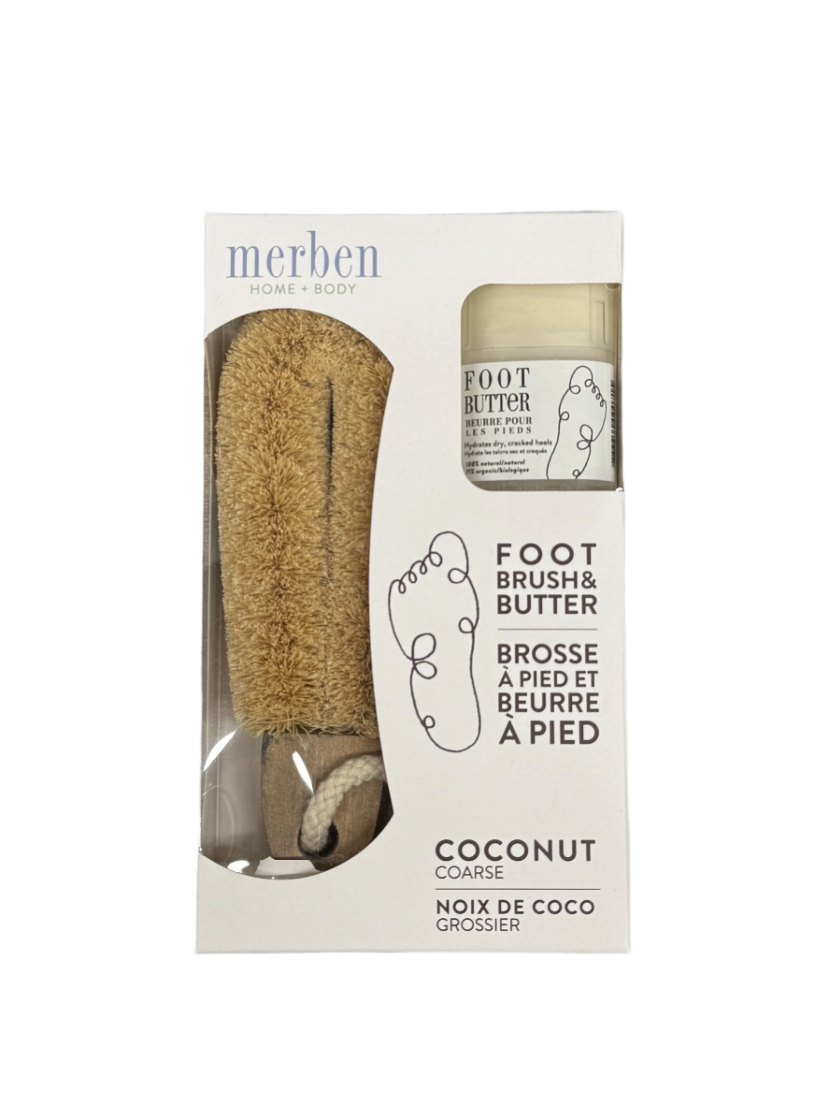 Foot Brush & Butter Set