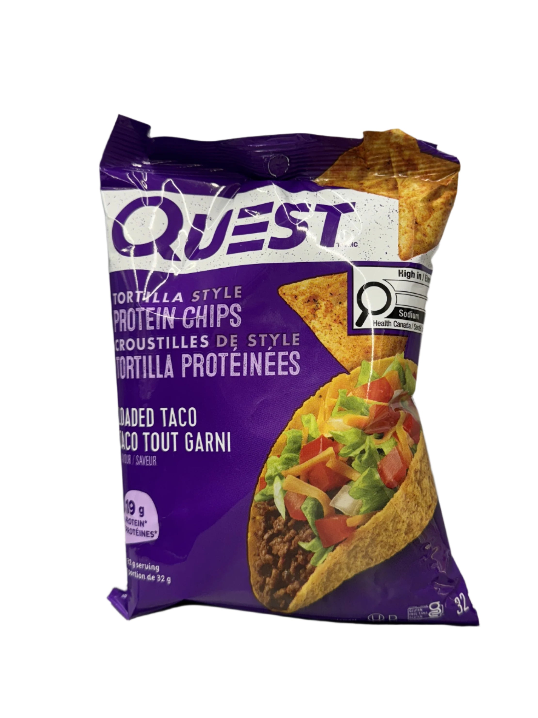 Loaded Taco Protein Chips