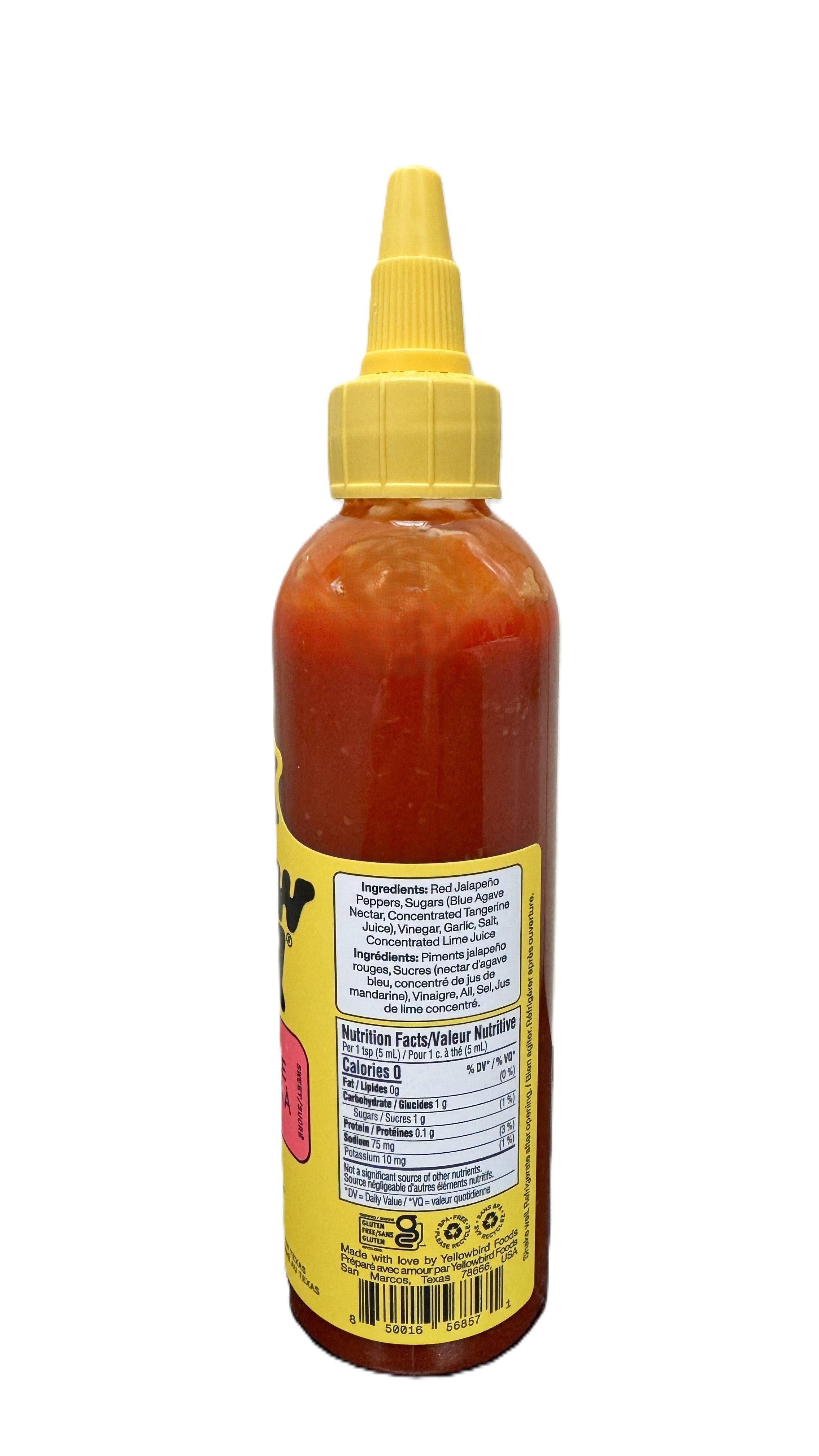 Yellowbird Blue Agave Sriracha Sauce