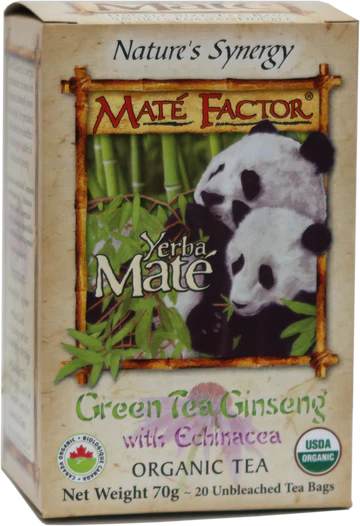 Organic Green Tea Ginseng Tea