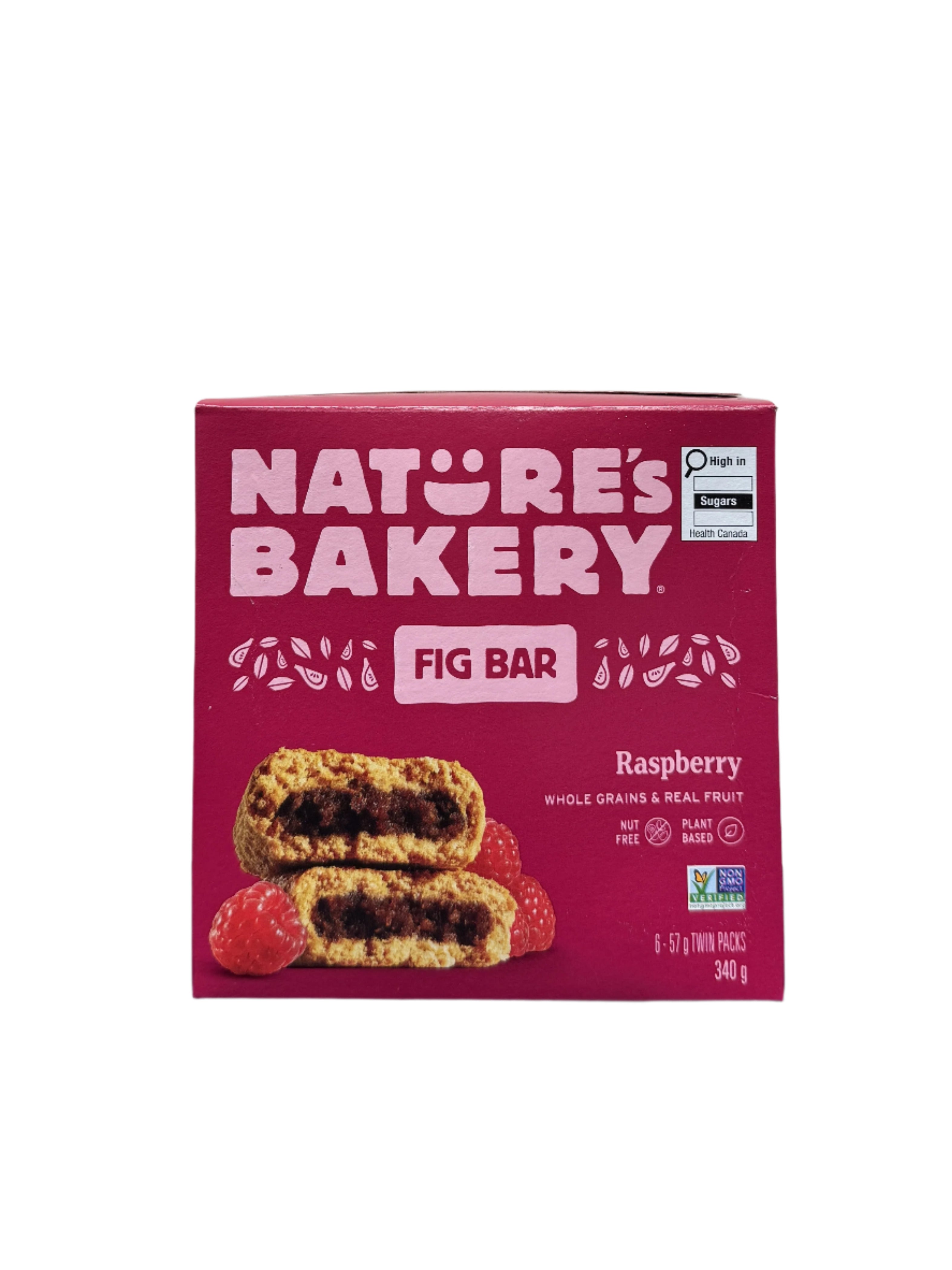 Raspberry Whole Wheat Fig Bars