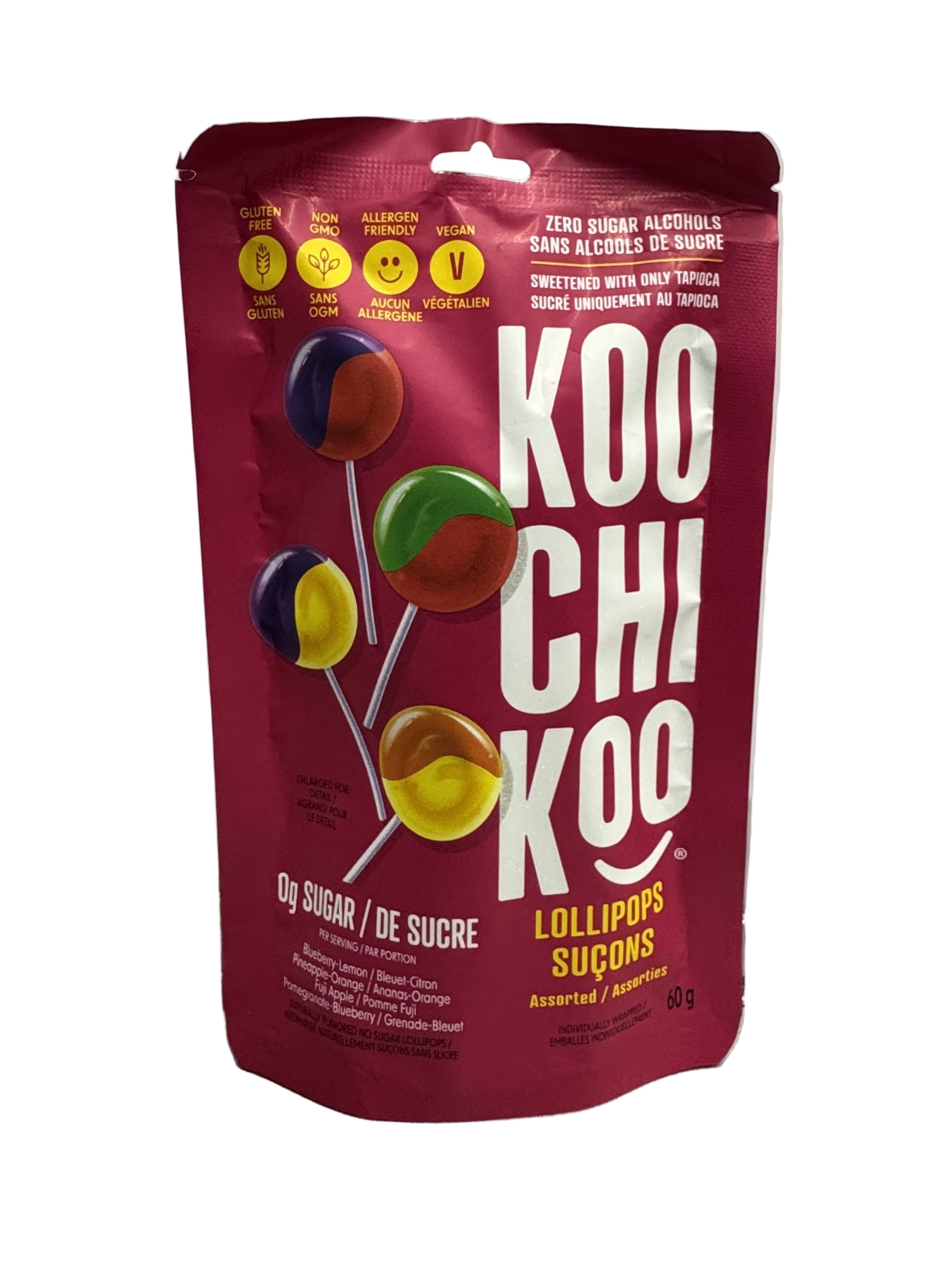 Zero Sugar Lollipops