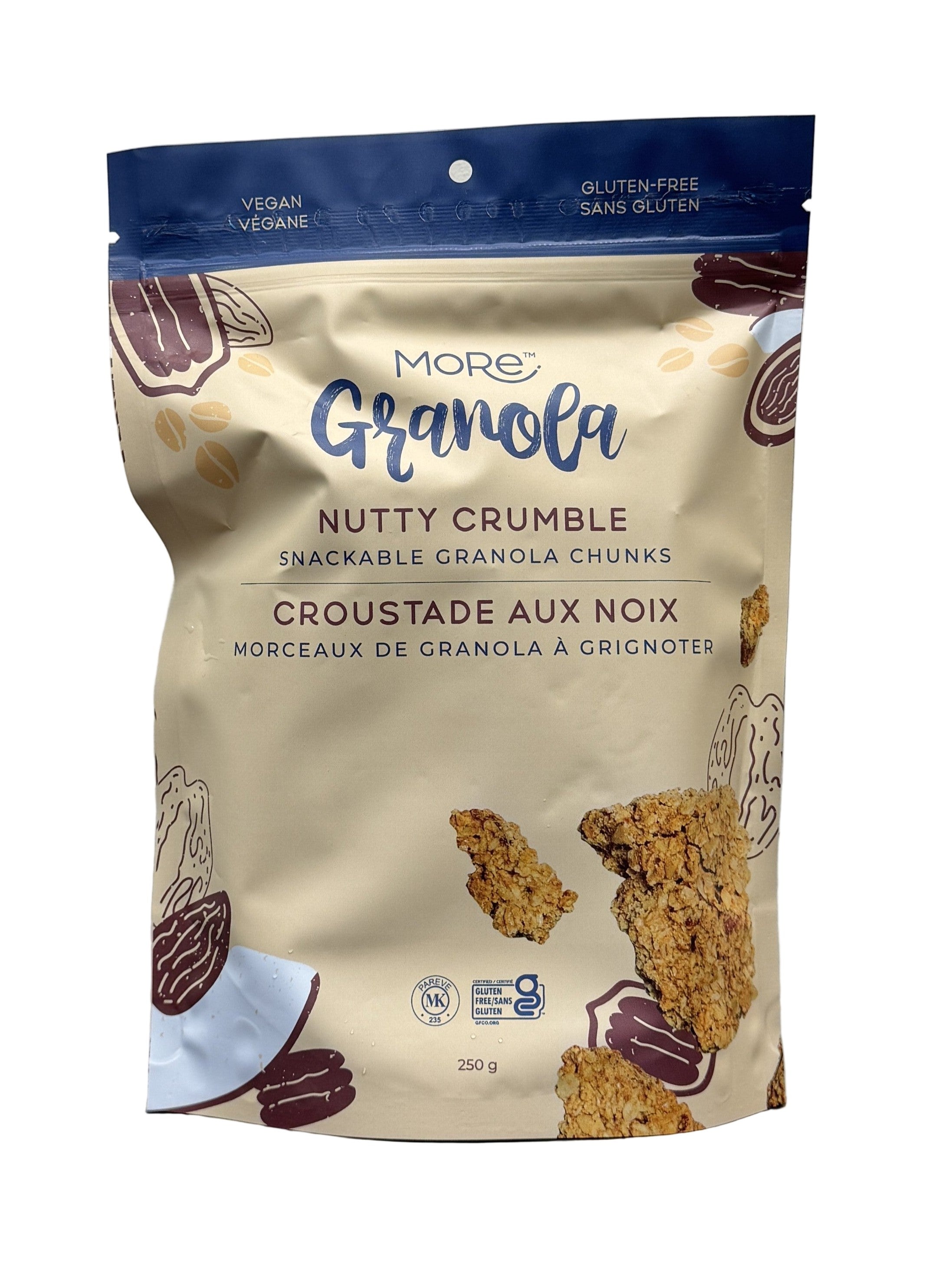 Nutty Crumble Snackable Granola Chunks