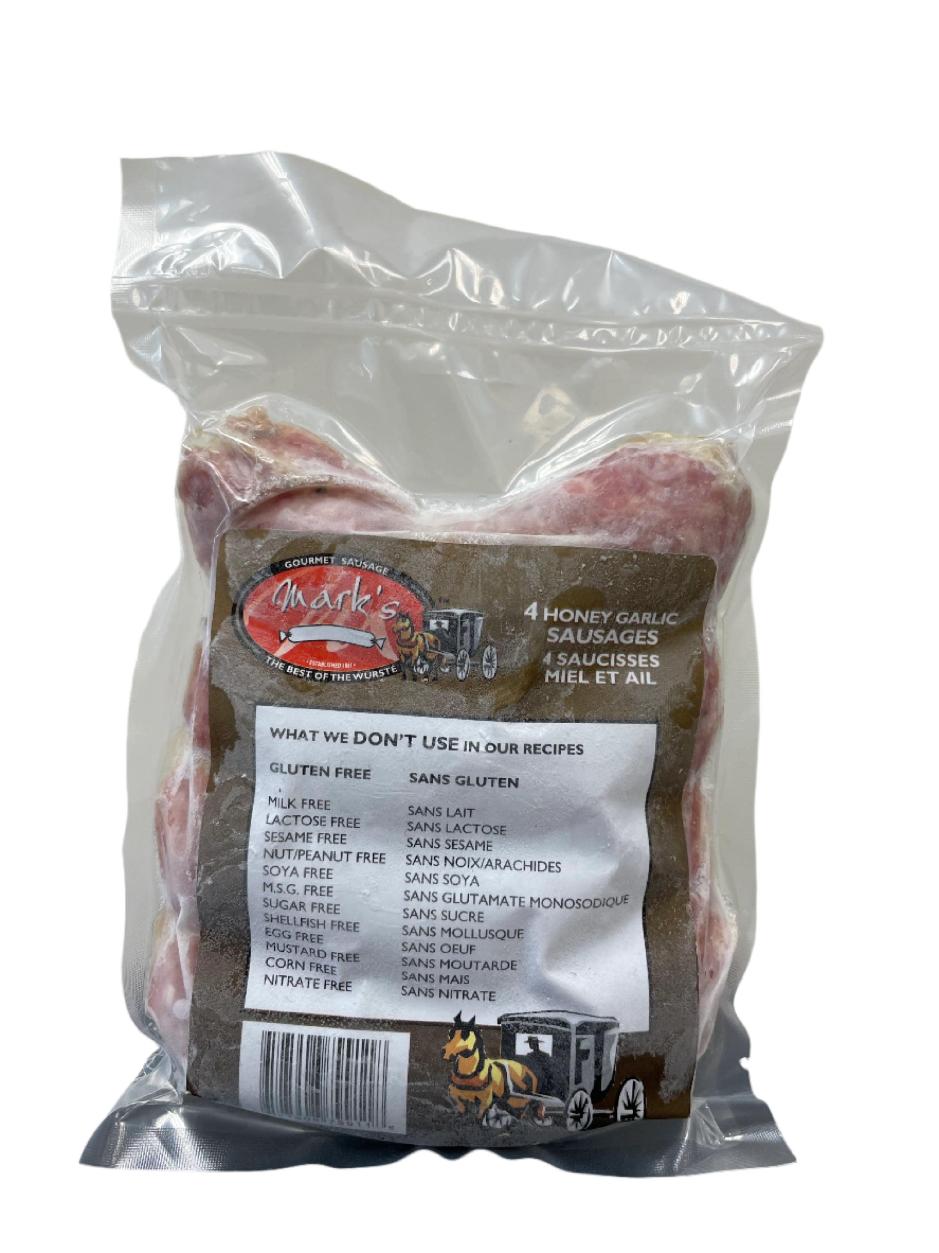 Honey Garlic Pork Dinner Sausages
