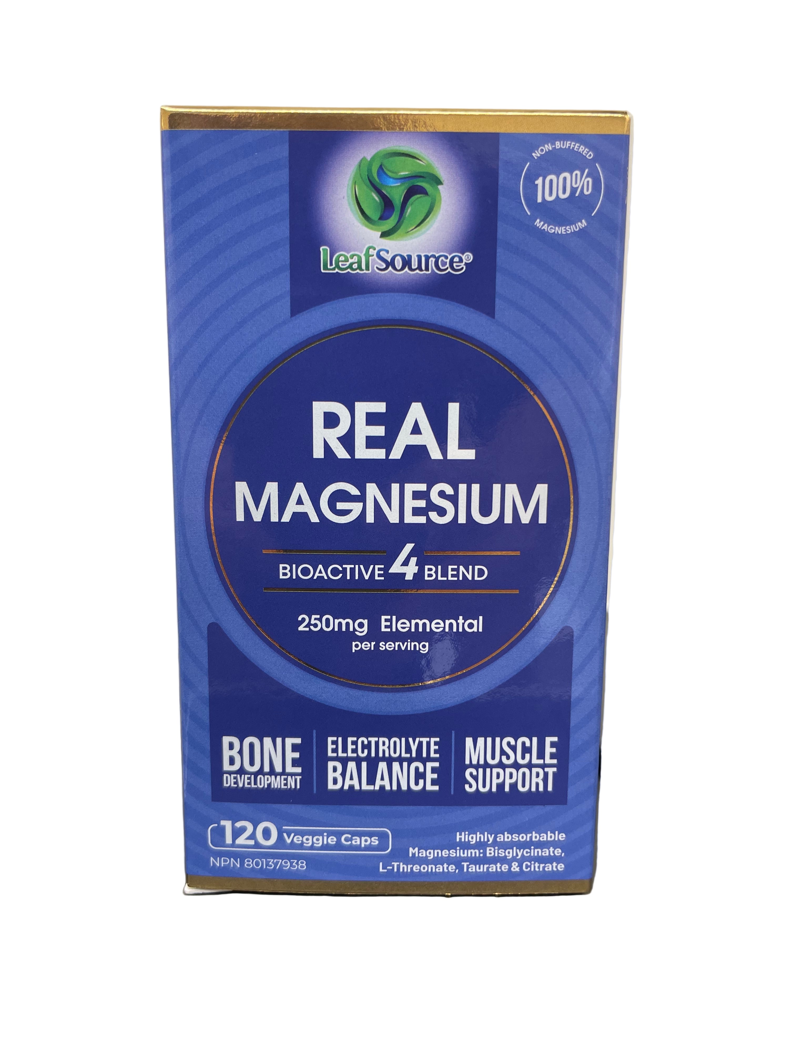 Leafsource Real Magnesium Bioactive 4 Blend