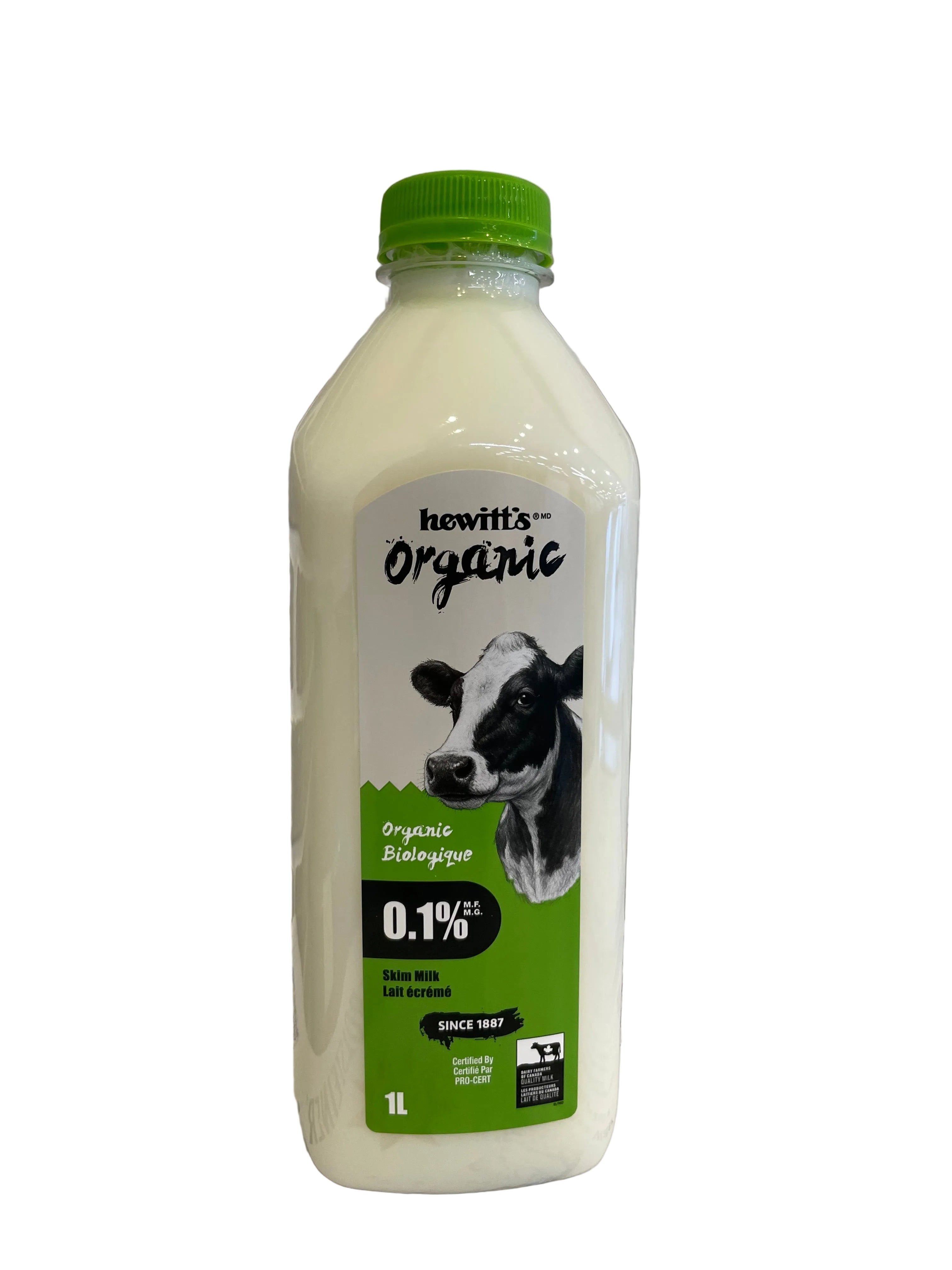 Hewitt's Organic Skim Milk