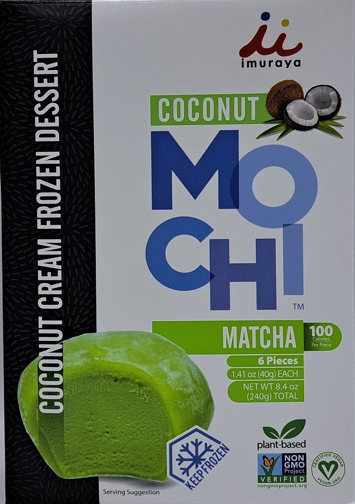 Matcha Coconut Cream Frozen Desert