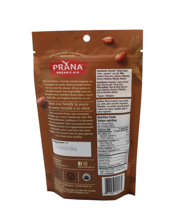 Samadhi -Tamari Almonds