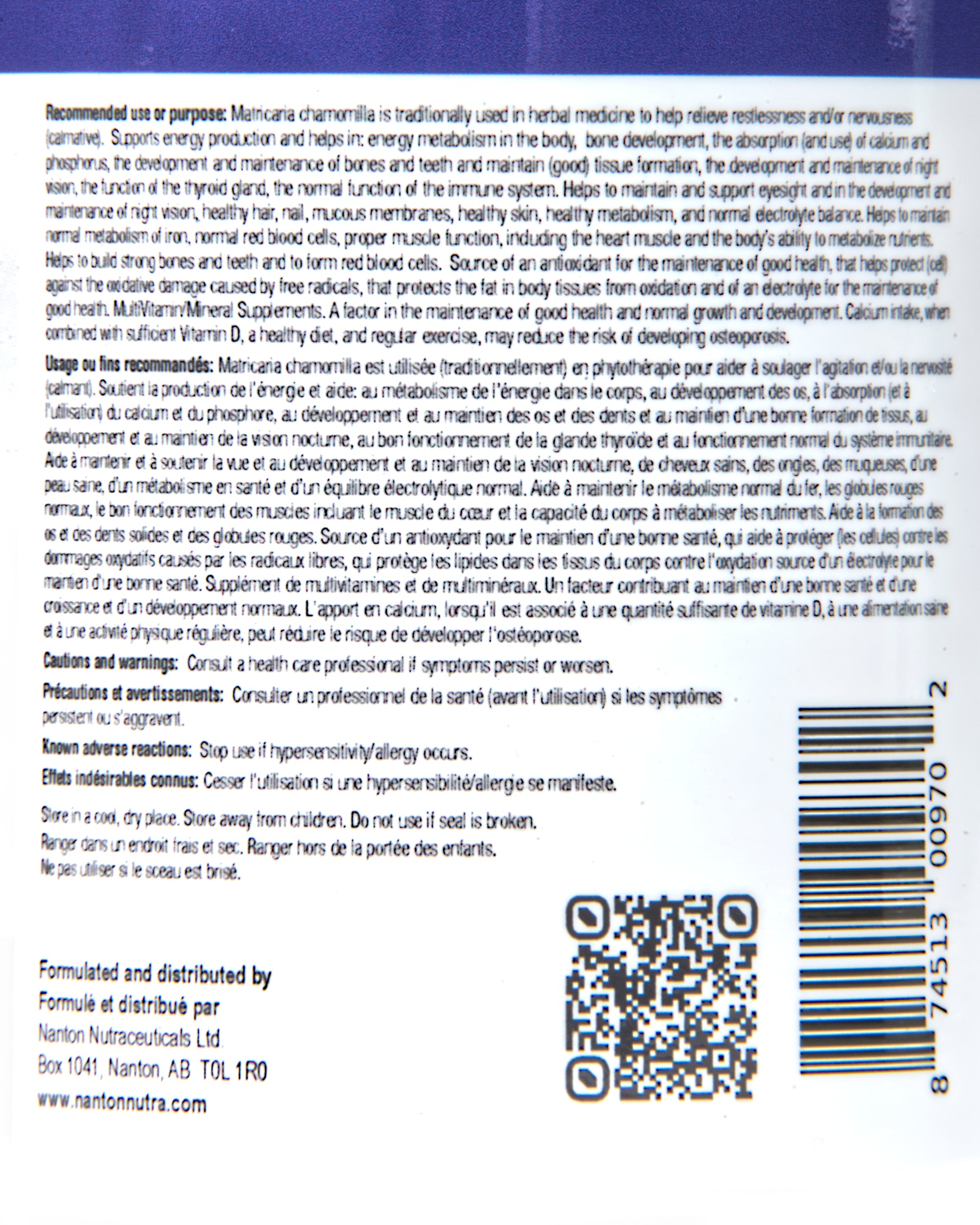 Dr. Klein's Keep Calm for Kids with L-Theanine