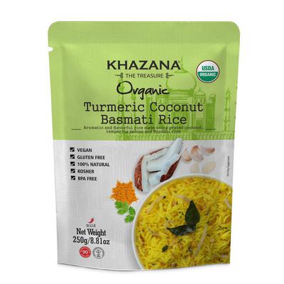 Organic Turmeric Coconut Basmati Rice