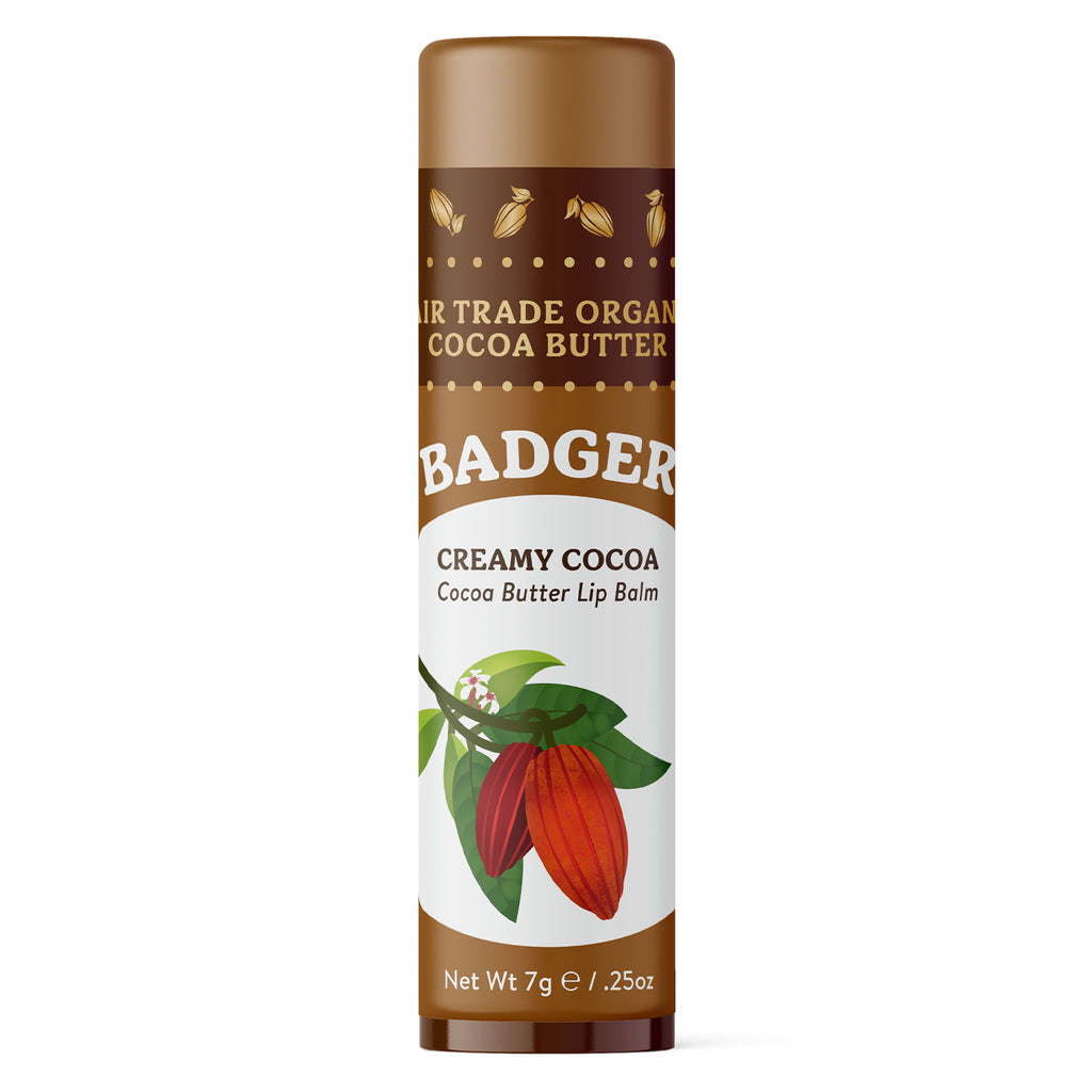 Badger Creamy Cocoa Lip Balm
