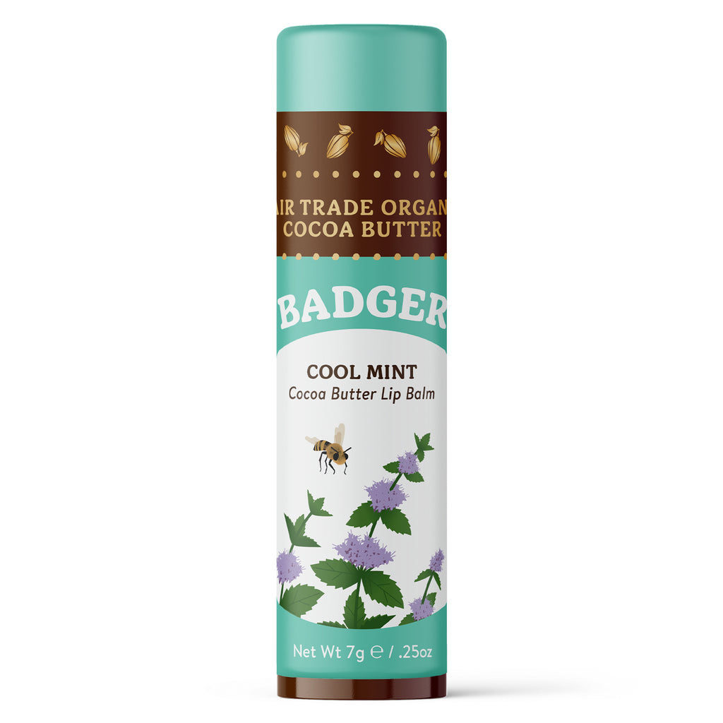 Badger Cool Mint Lip Balm