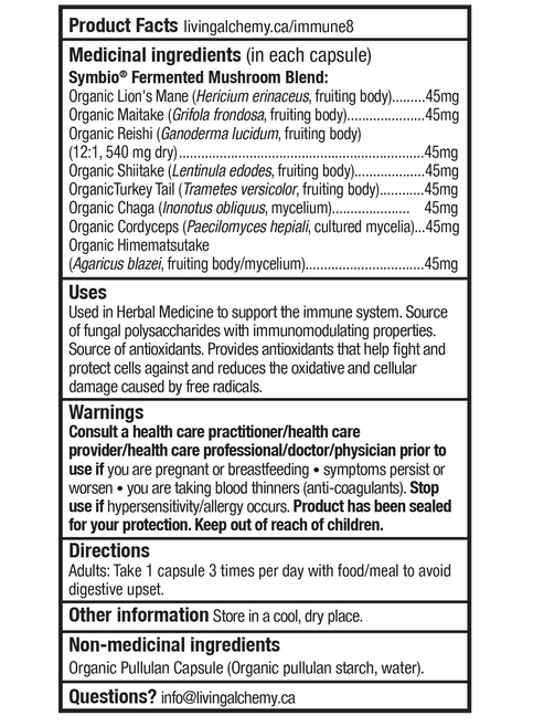 Mycosynergy Fermented Immune 8