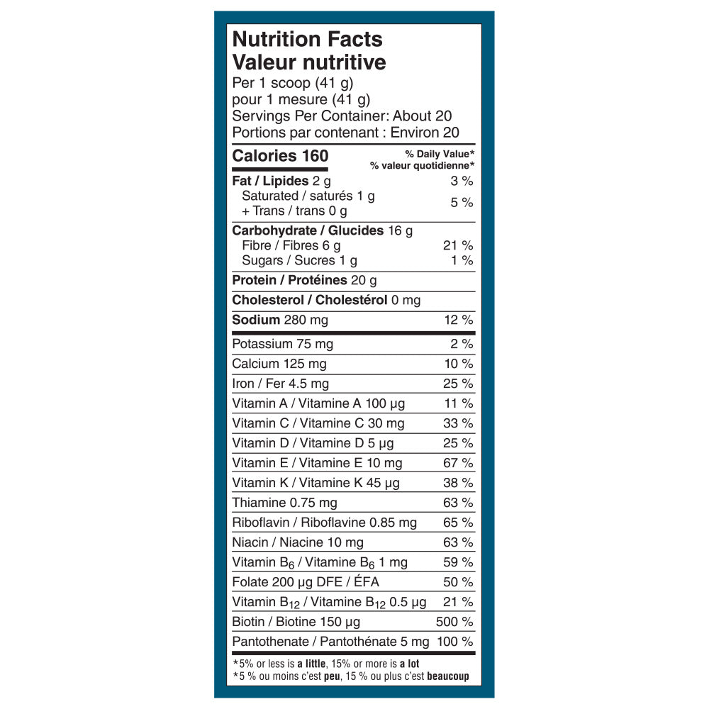 One French Vanilla Nutritional Shake