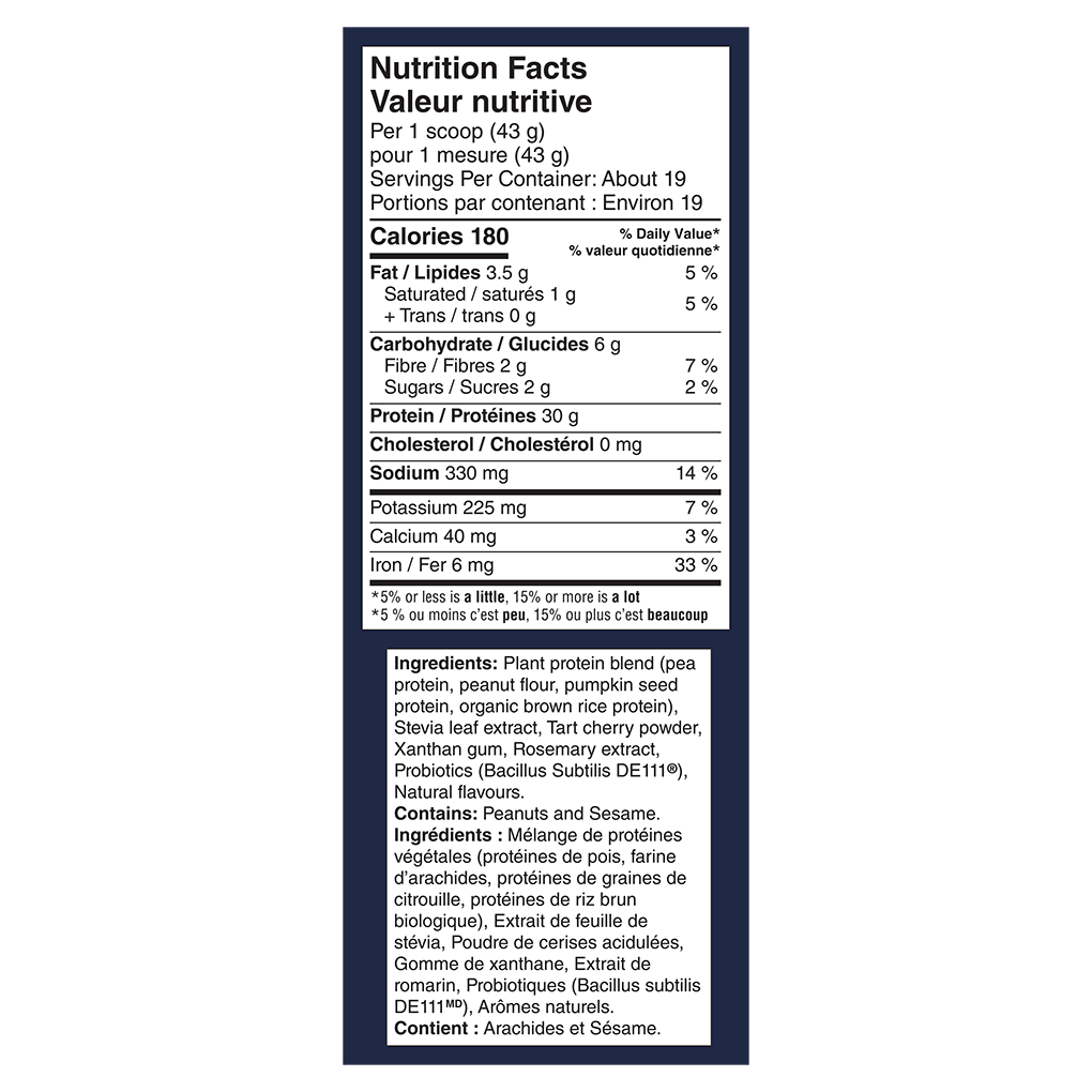 Vega Peanut Butter Protein Drink Mix