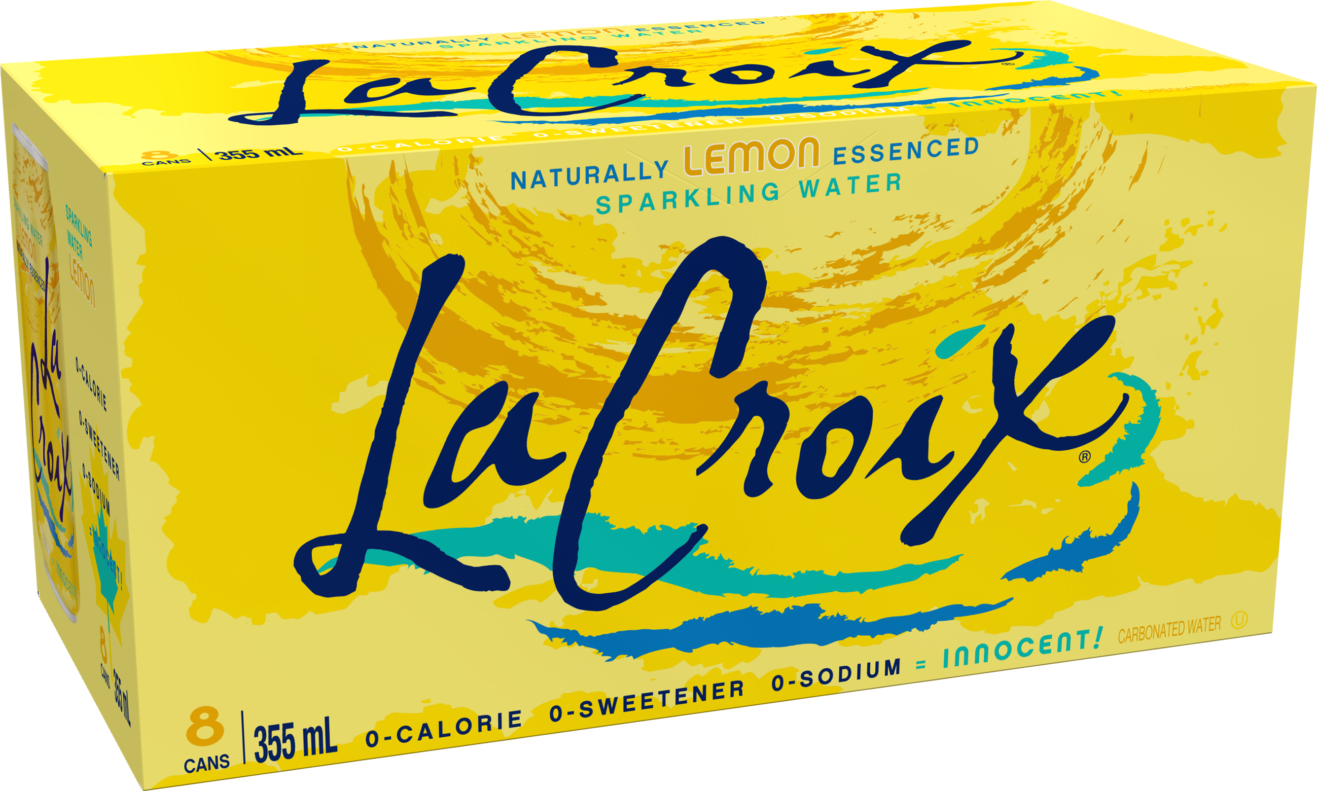 La Croix Lemon Sparkling Water Case