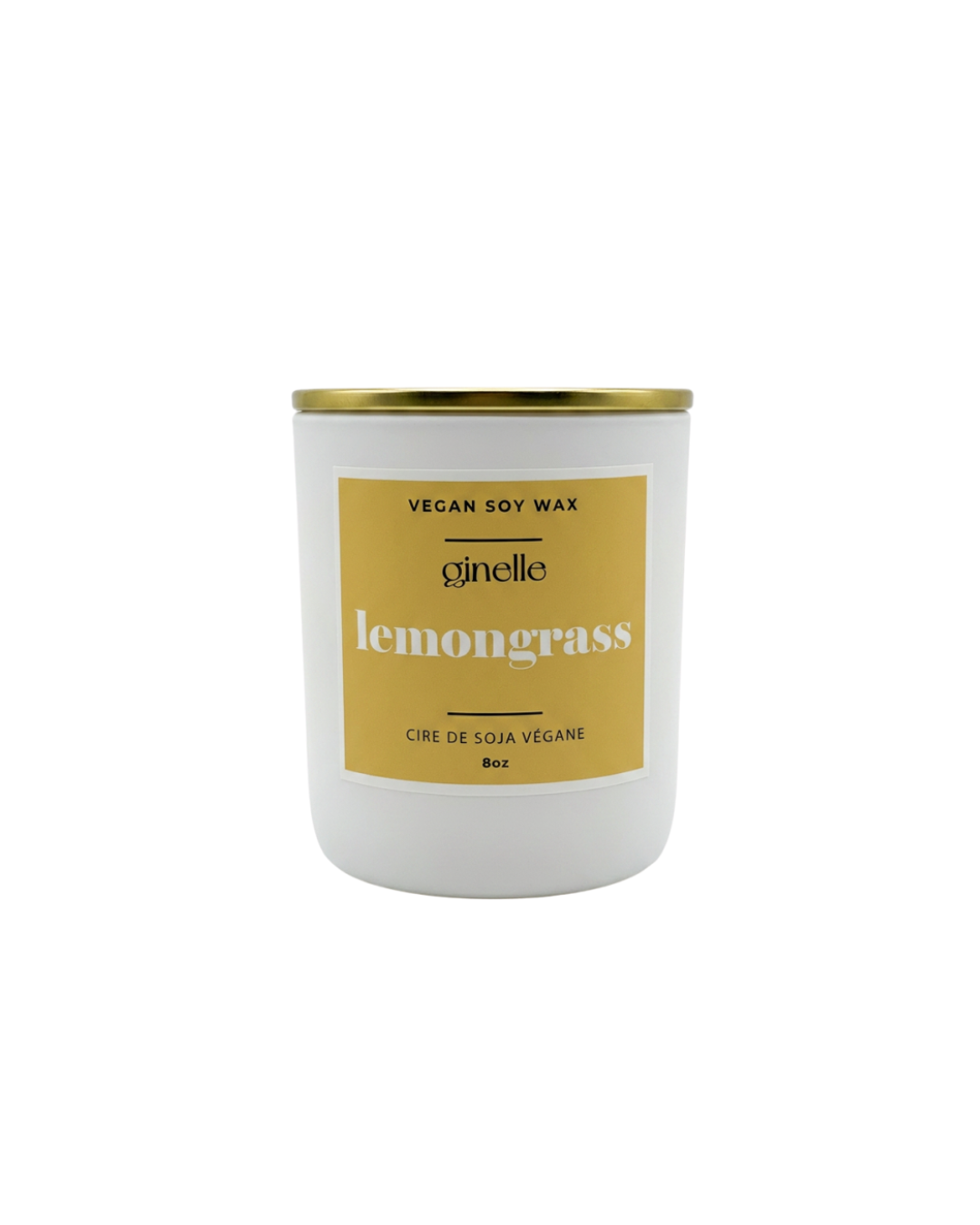 Lemongrass Vegan Soy Wax Candle