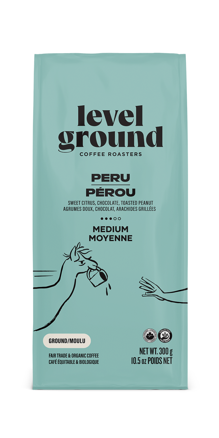 Level Ground Organic Peru Medium Ground Coffee