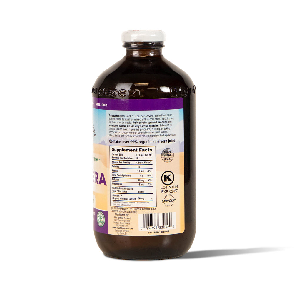 Lily Of The Desert Aloe Vera Juice - Preservative Free Inner Fillet