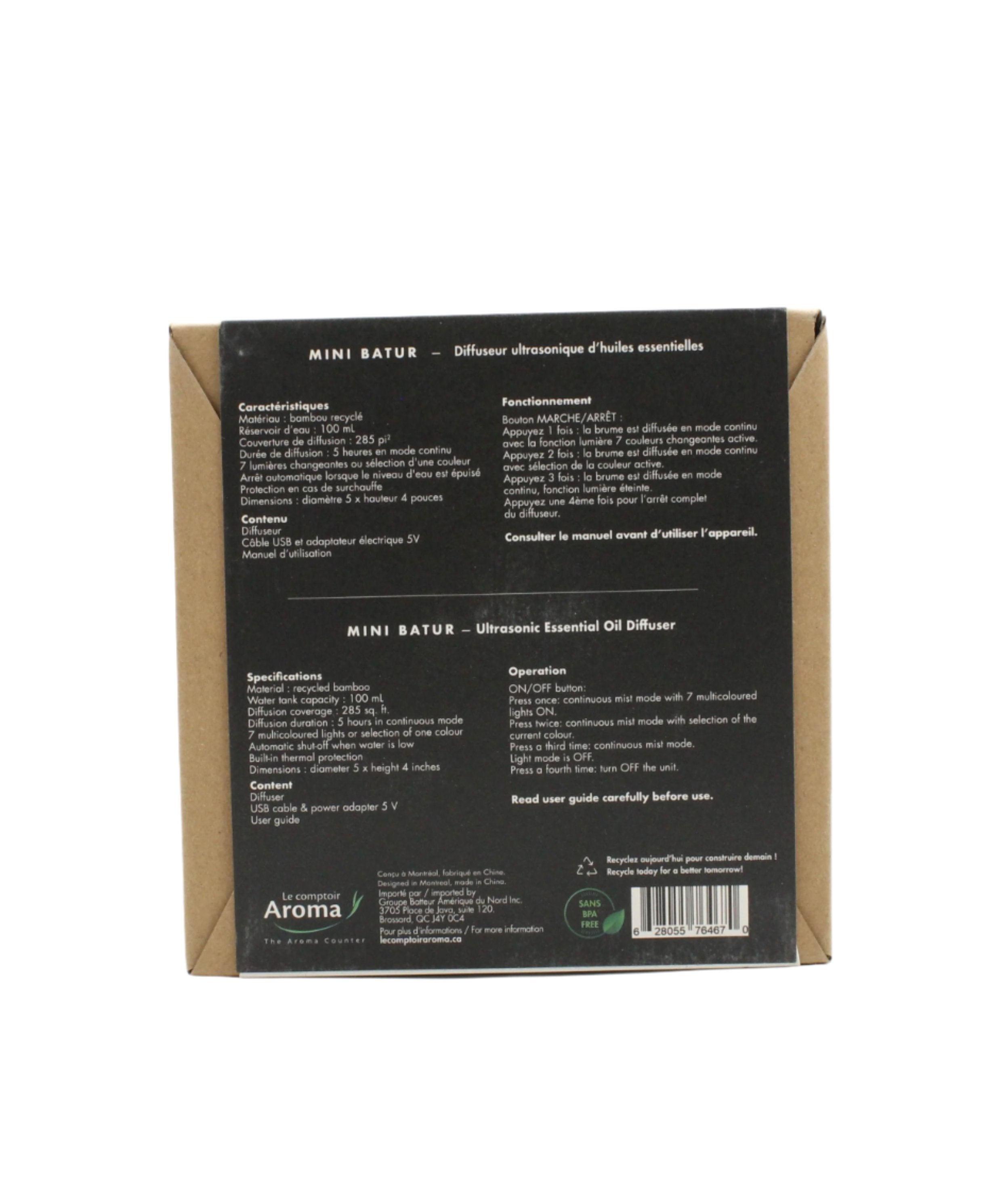 Mini Batur Diffuser