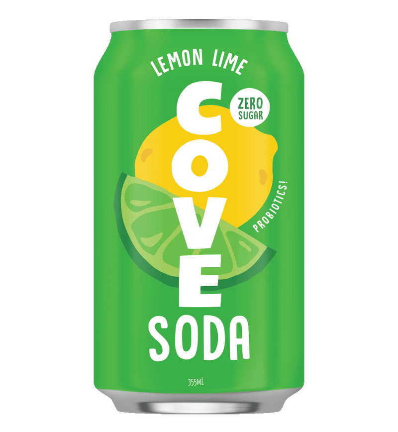 Lemon Lime Probiotic Soda