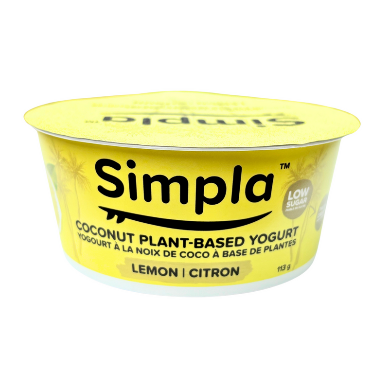 Lemon Plant-Based Coconut Yogurt