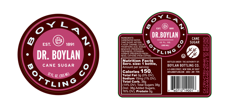 Dr. Boylan Cane Sugar Soda