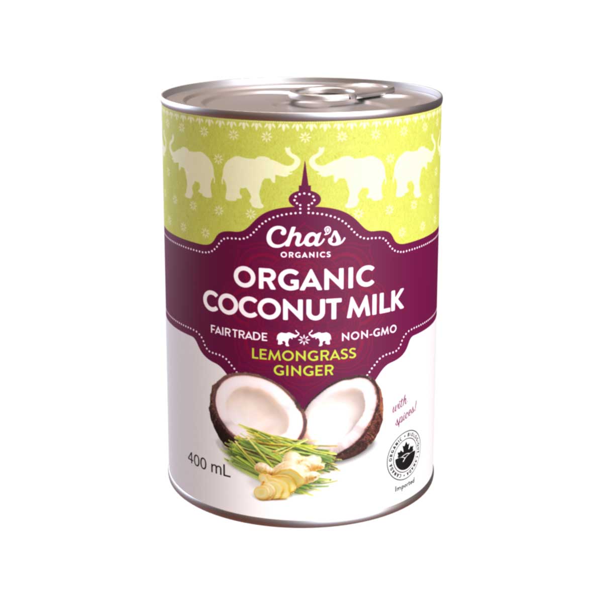 Organic Lemongrass Ginger Spiced Coconut Milk