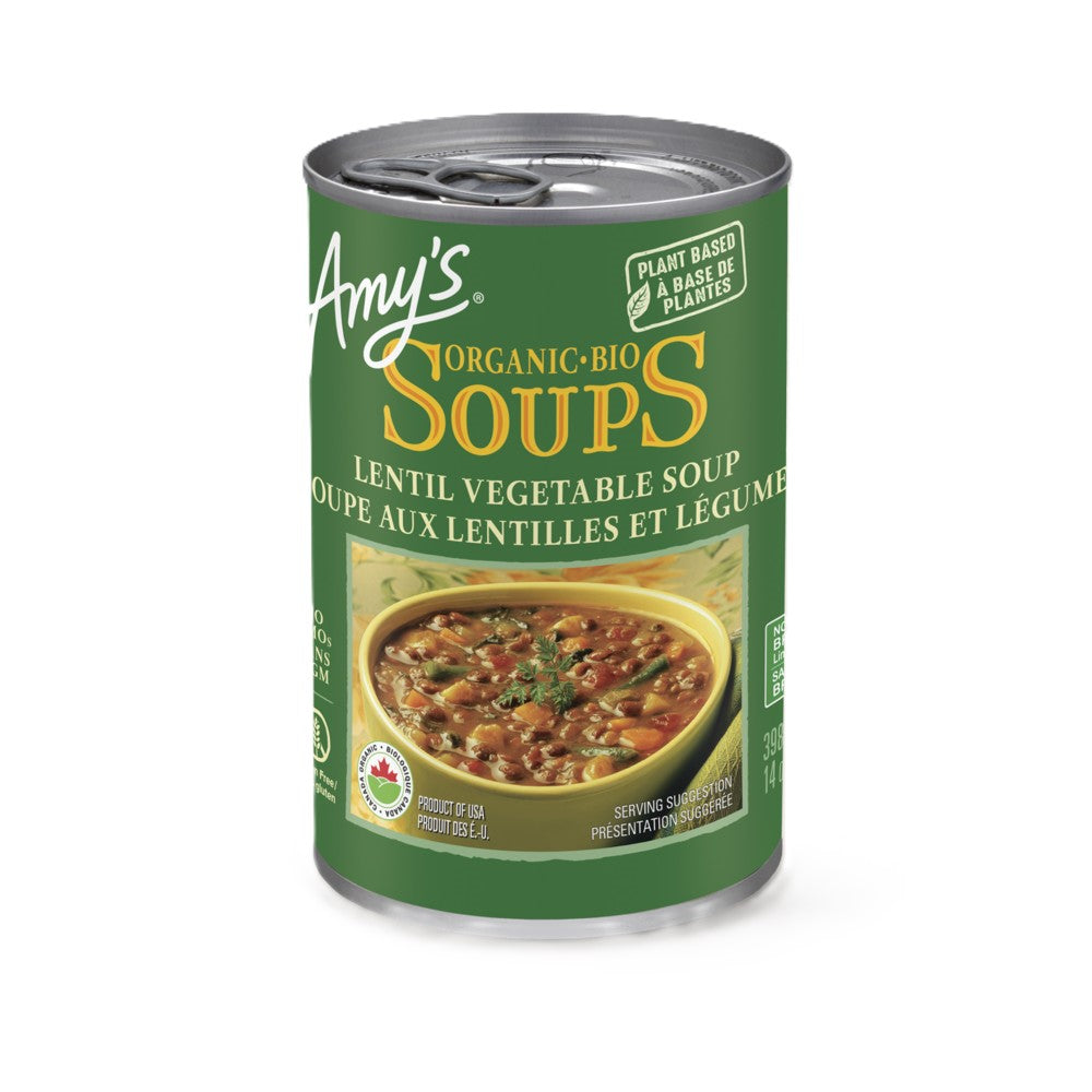 Organic Lentil Vegetable Soup