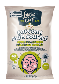 Lesser Evil Avocado Oil Popcorn