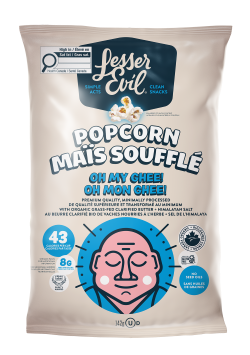 Lesser Evil Oh My Ghee! Popcorn