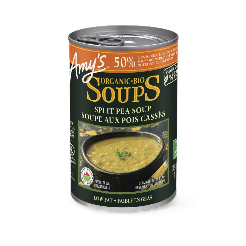 Organic Split Pea Soup, Light In Sodium