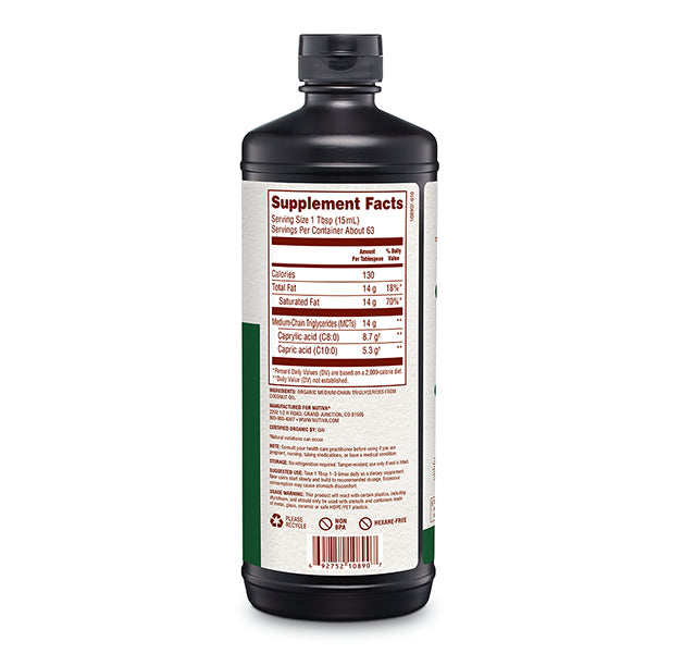 Nutiva Organic MCT Oil