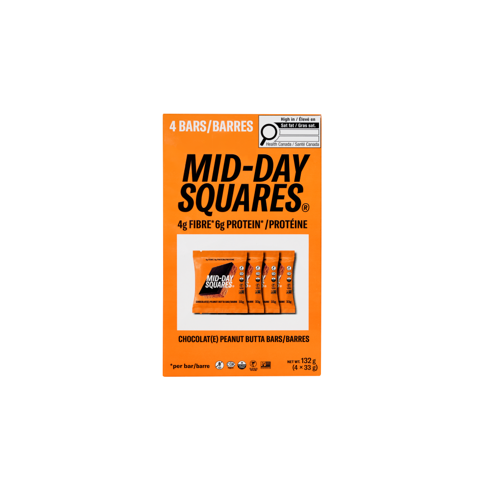 Mid Day Squares Peanut Butta 4 Pack