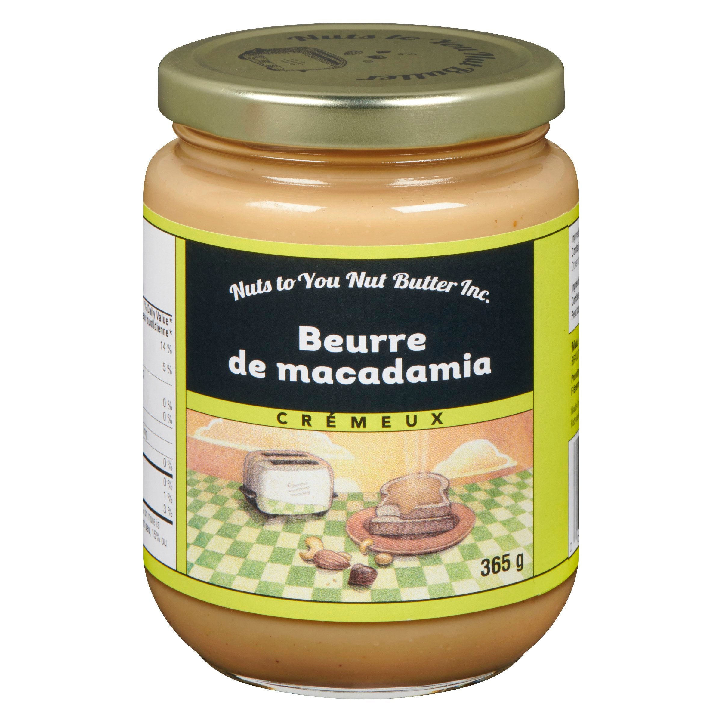 Nuts To You Smooth Macadamia Butter