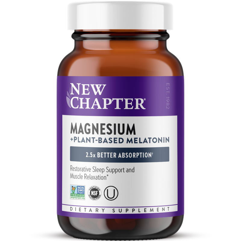 Magnesium + Plant-Based Melatonin