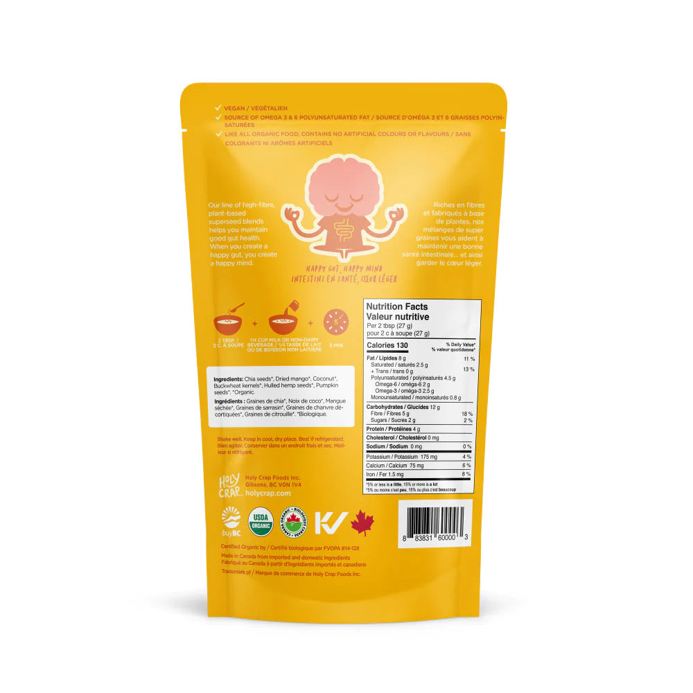 Organic Mango Coconut Superseed Blend